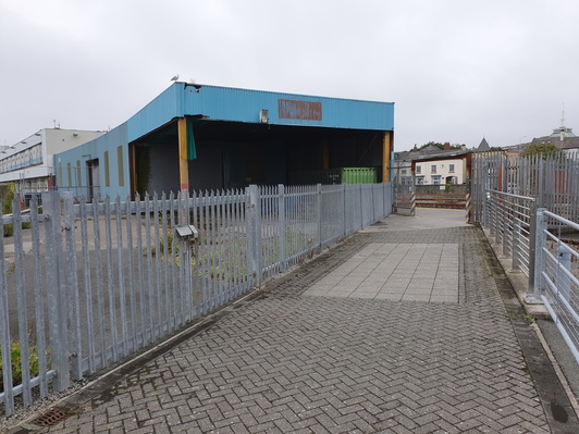 Holyhead platform 1 entrance