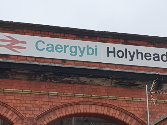Holyhead sign