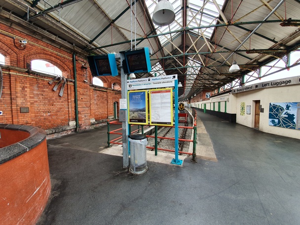 Holyhead trainshed