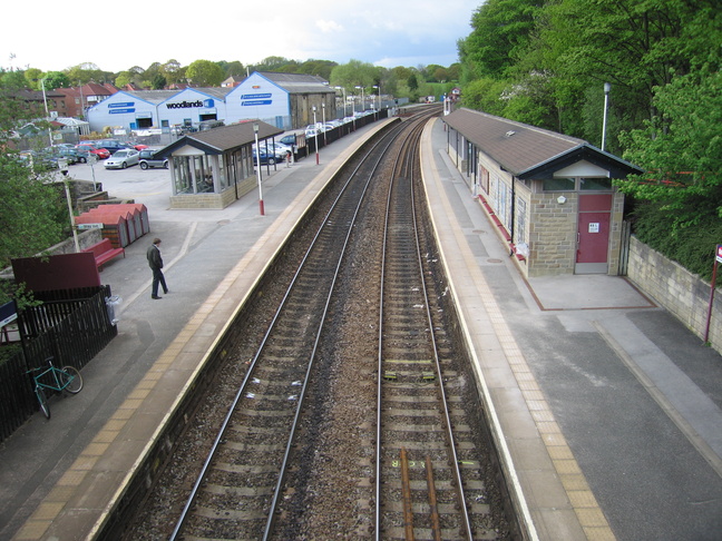 Horsforth from bridge looking
north