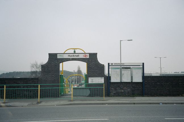 Hucknall sign