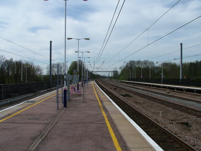Huntingdon platforms 1 and 2 looking
south