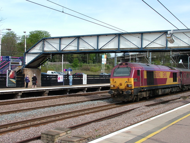 Huntingdon footbridge