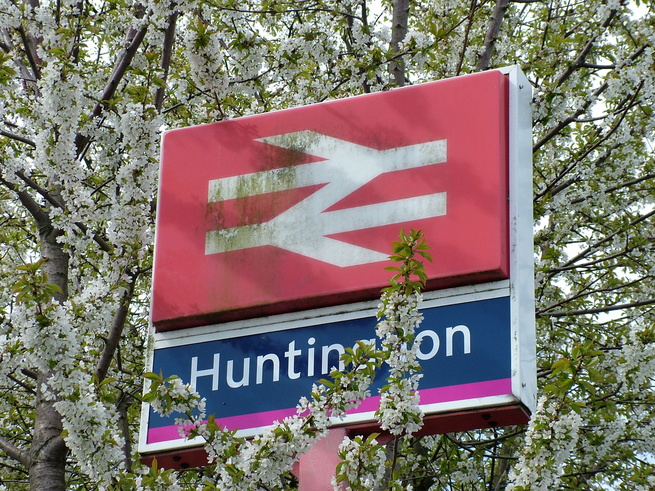 Huntingdon sign