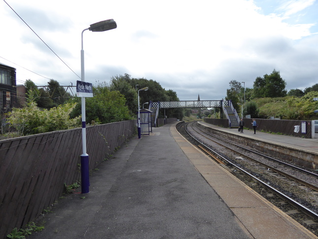 Hyde North platforms looking south