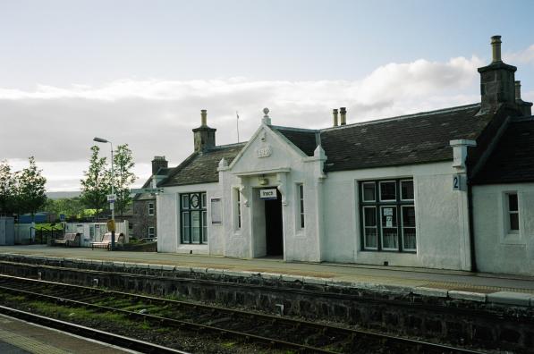 Insch Station building