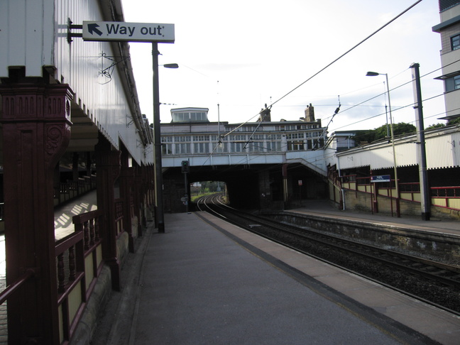 Keighley platform 2 looking west