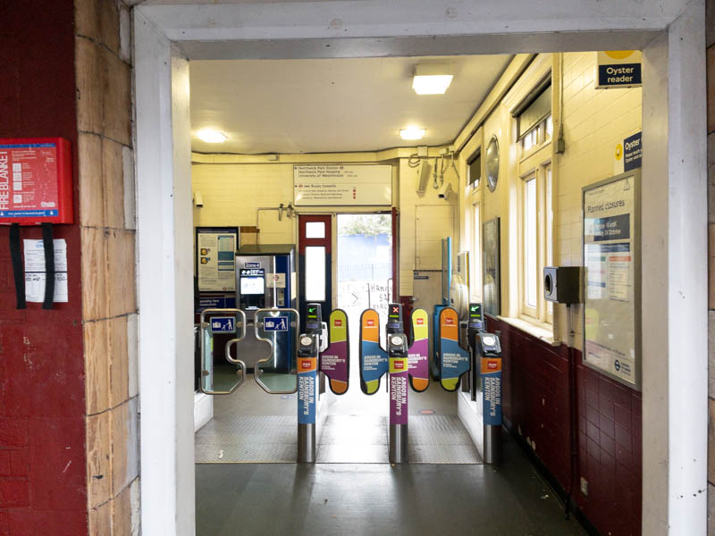 The ticket hall