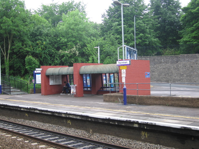 Keynsham platform 2 building