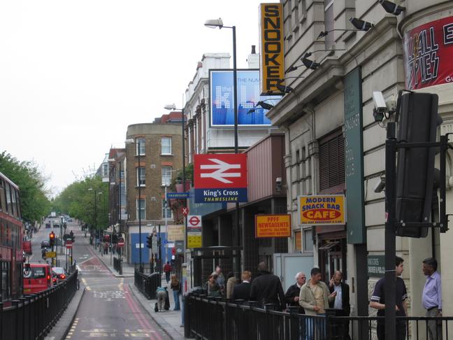 King's Cross Thameslink
sign