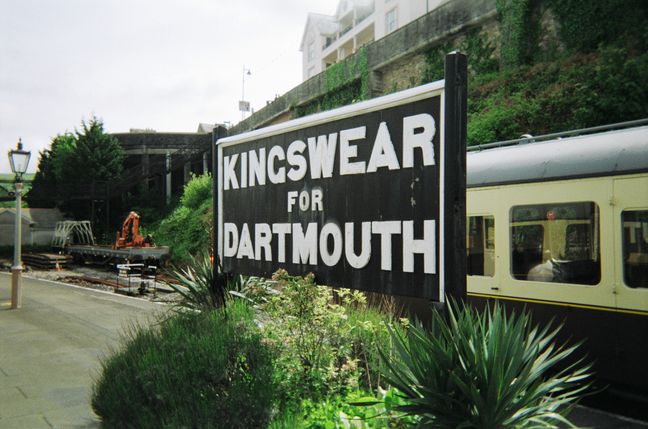 Kingswear sign