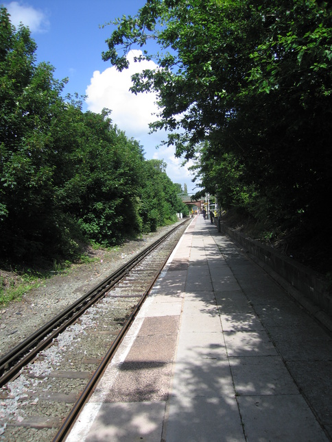 Kirkby platform 1 looking east