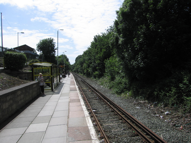 Kirkby platform 1 looking west