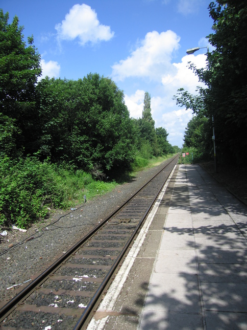 Kirkby platform 2 looking east