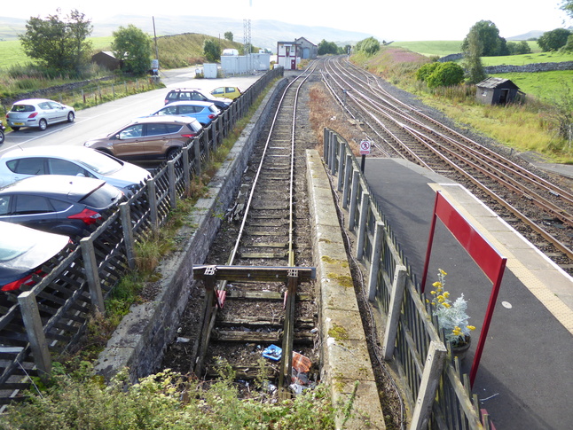 Kirkby Stephen looking south
from footbridge