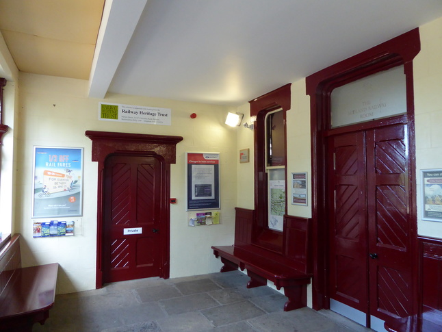 Kirkby Stephen platform 1
waiting room