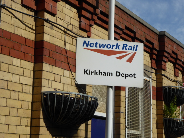 Kirkham and Wesham building
sign