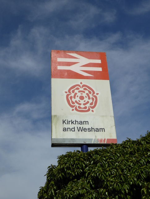Kirkham and Wesham sign