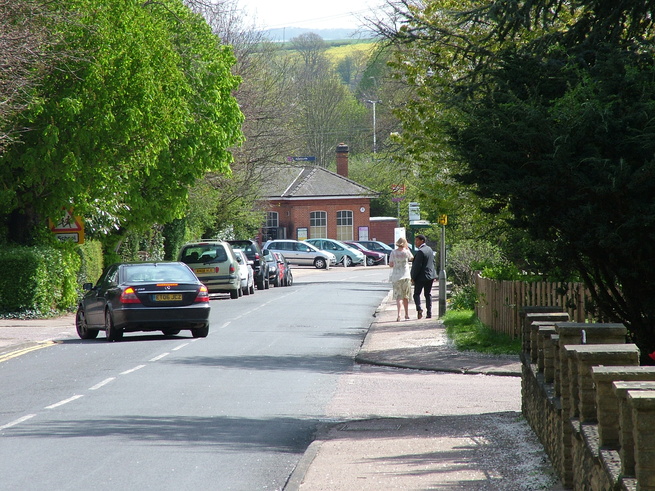 Knebworth approach road
