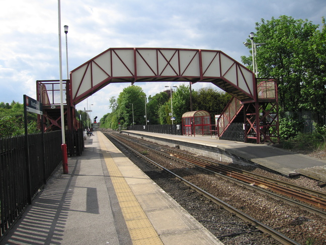 Knottingley platform 1 looking west