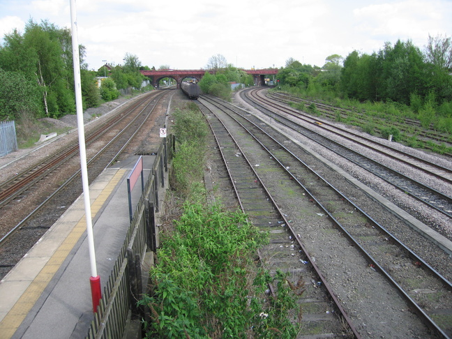 Knottingley lines looking east