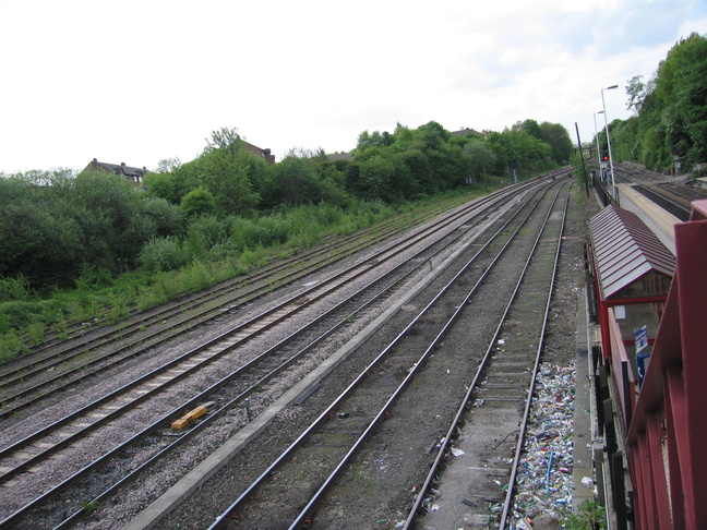 Knottingley lines looking west