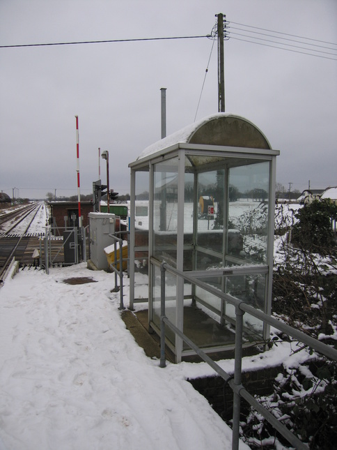 Lakenheath platform 2 shelter