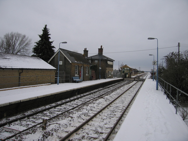 Lakenheath platforms looking
east