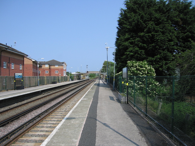 Leasowe platforms looking east