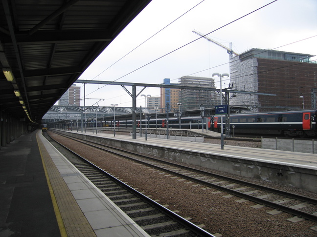 Leeds platform 1 looking east