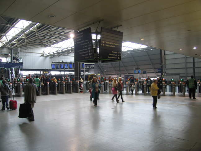 Leeds ticket barriers