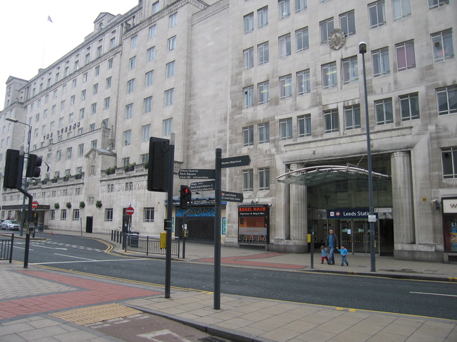 Leeds western entrance