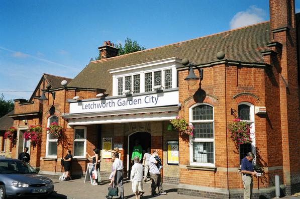 Letchworth station entrance