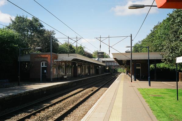 Letchworth station, looking West