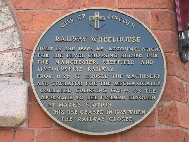 Lincoln St Marks
Wheelhouse plaque