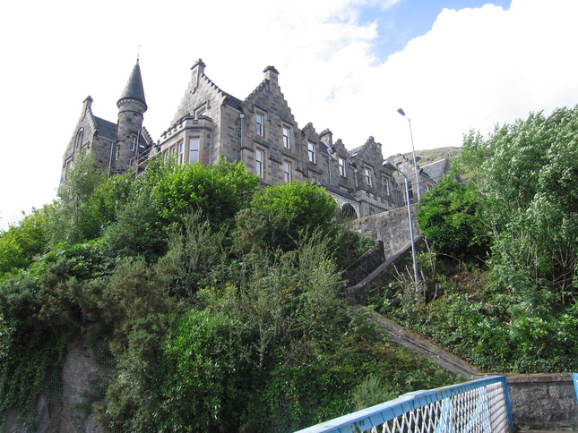 Loch Awe hotel steps