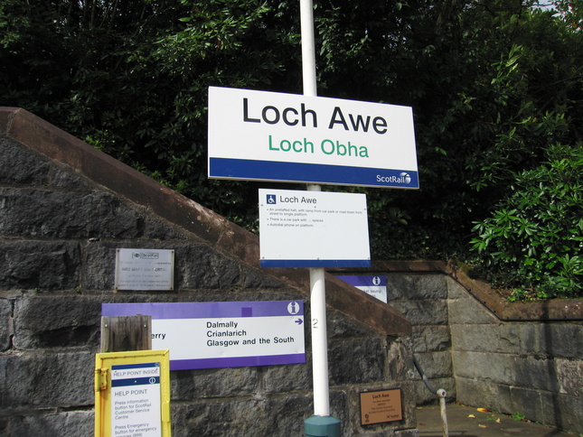Loch Awe sign