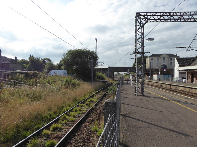 Lockerbie disused platform edge