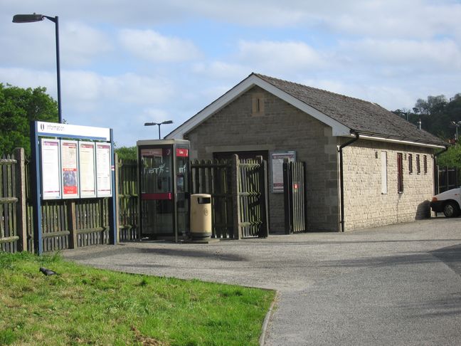 Lostwithiel platform 1 building
rear