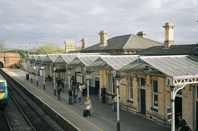 Loughborough platform 1
canopy