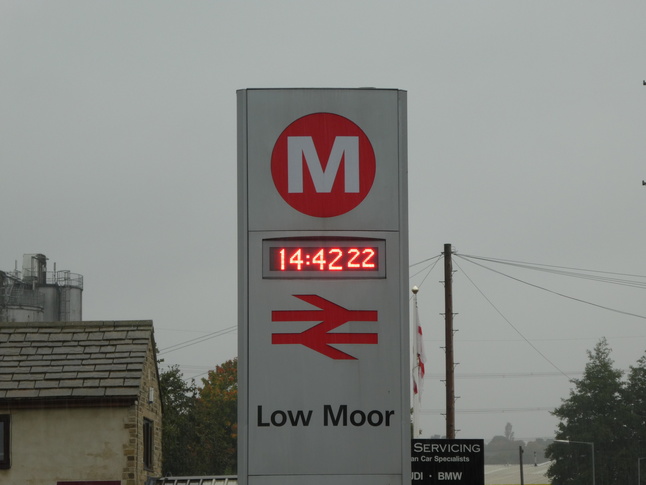 Low Moor sign