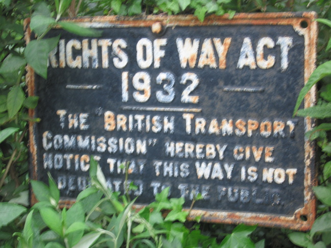 Lydney 1932 sign