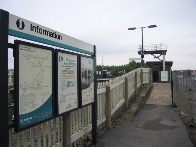 Lydney platform 1 approach