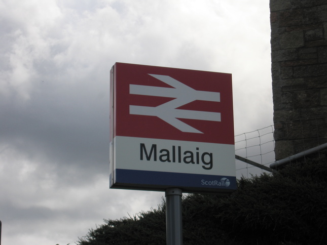 Mallaig sign