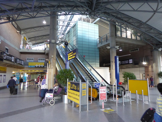 Manchester Airport concourse