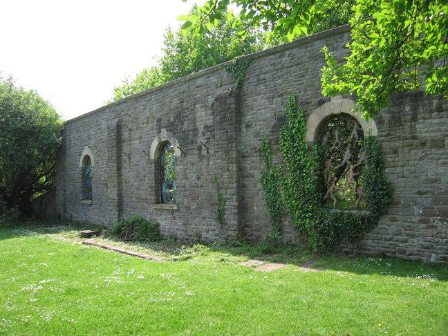Mangotsfield southern wall