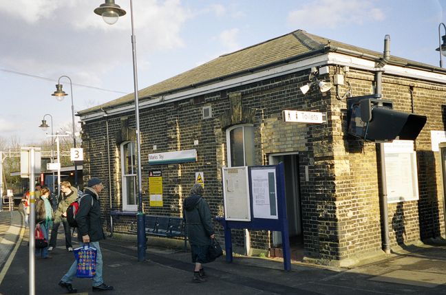 Marks Tey Platform 3 building