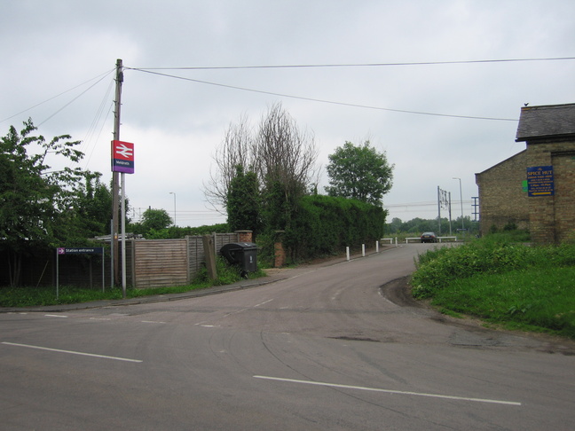 Meldreth approach road