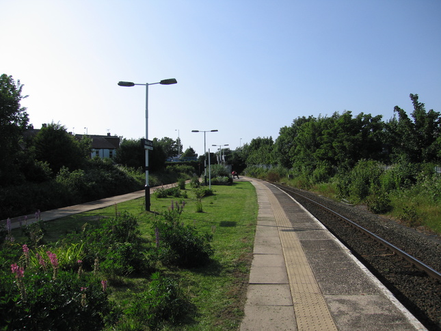 Meols Cop platforms from south