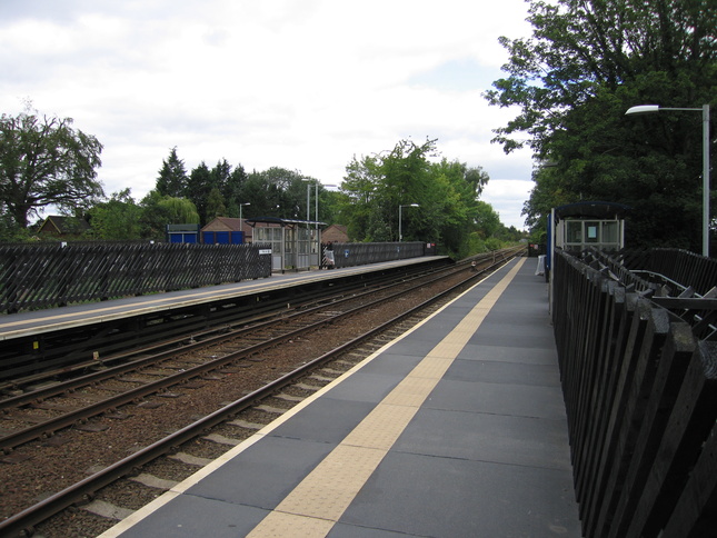 Metheringham platforms looking
west